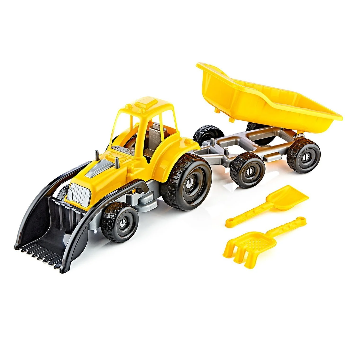 2108 – Lux Tractor *Inc. Loader and Trailer*
