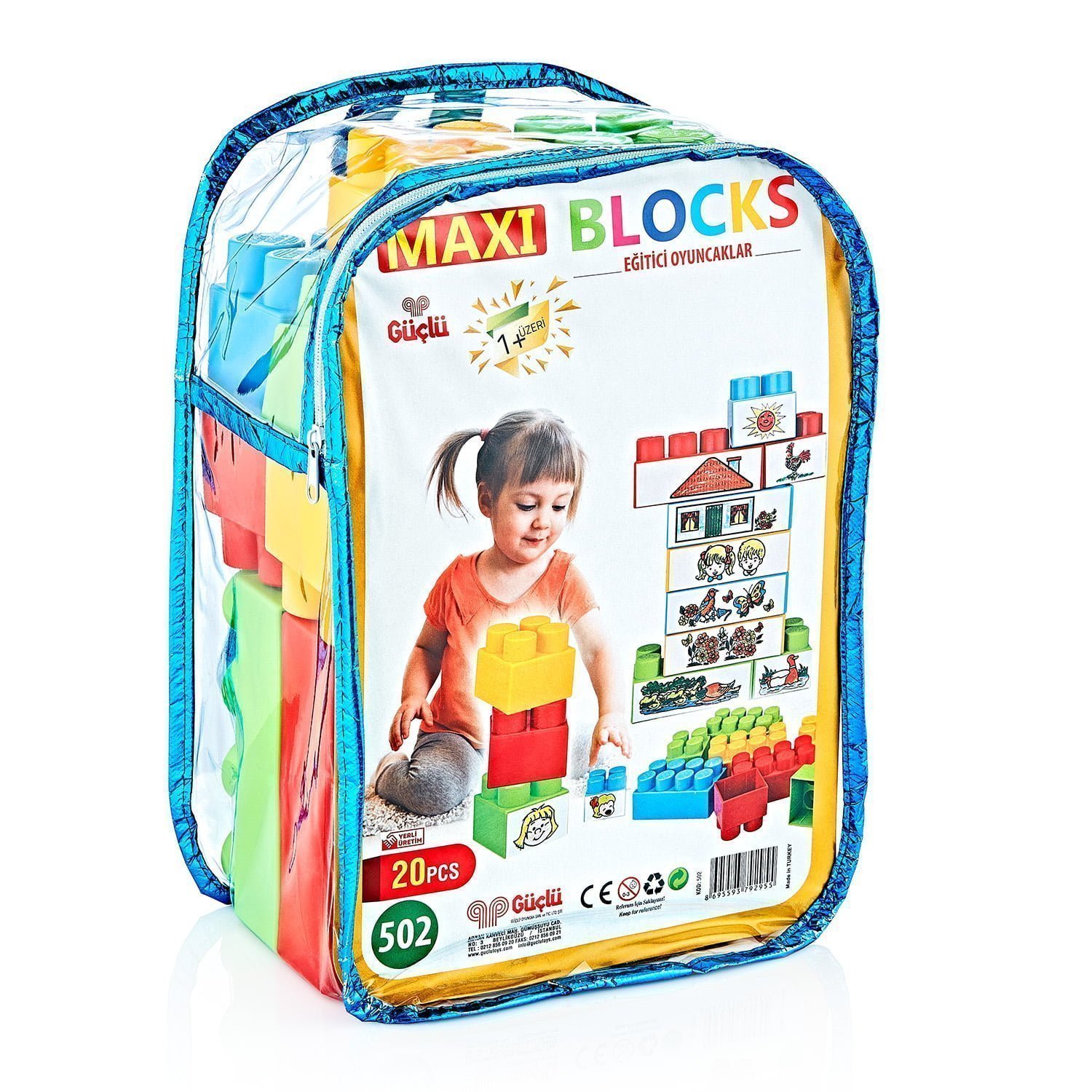 2955 – Maxi Bloklar 502 *20 Parça*